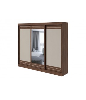 ARMOIRE SPECIAL (5PCS) 3 PTS + MIRROIR IMBUIA NAT